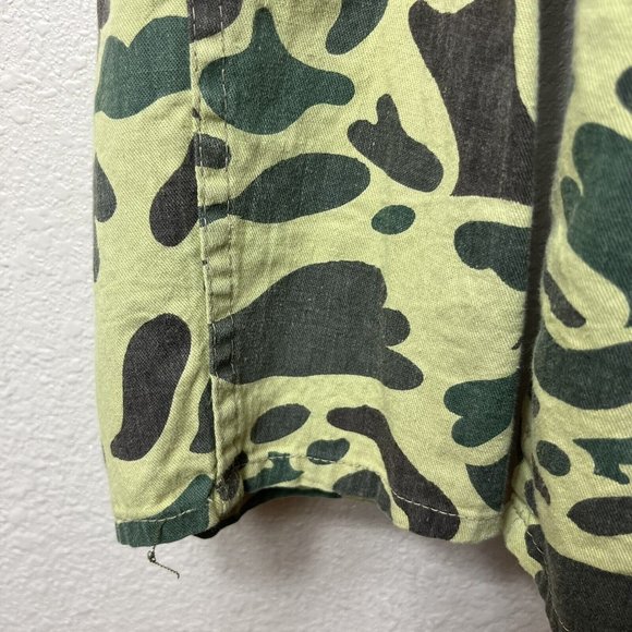 VTG 60’s Crown King Gold Label Camo Hunting Set - Pants 36x30 L/S Coat Large - Picture 4 of 15